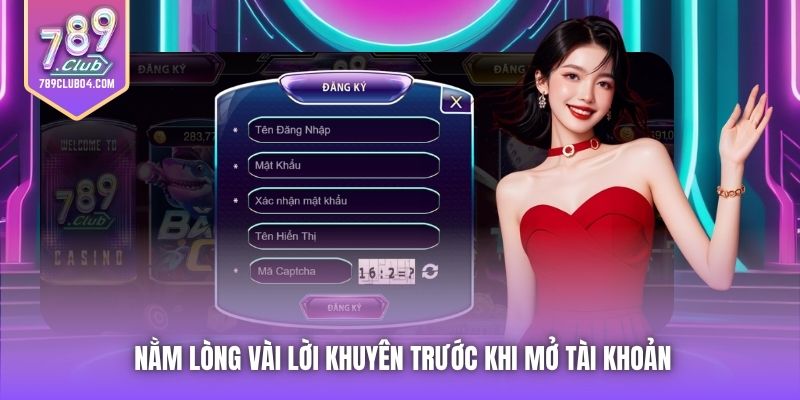 Nằm lòng vài lời khuyên trước khi mở tài khoản